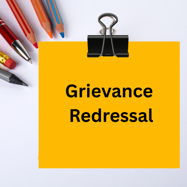 Grievance Redressal